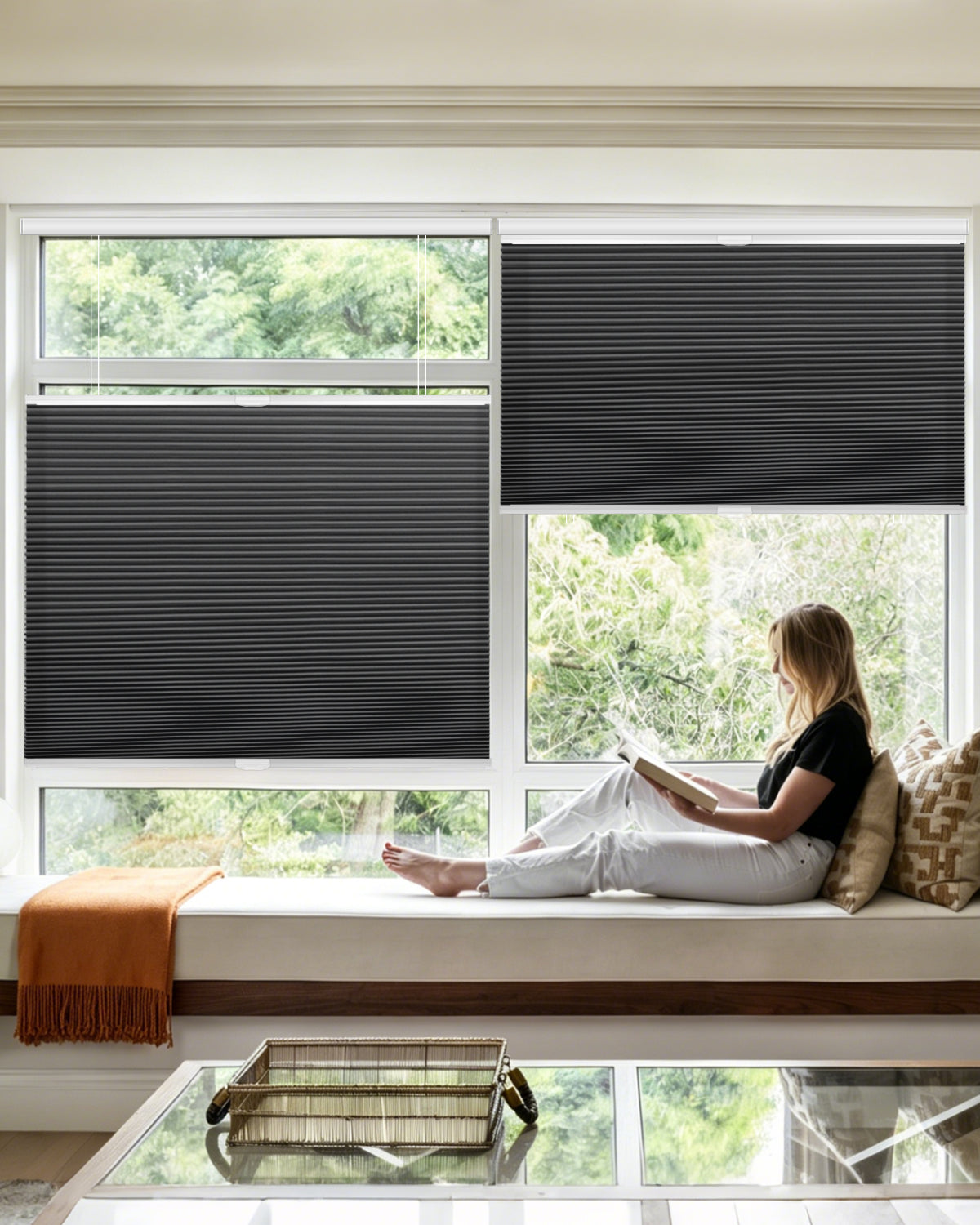 Top Down Bottom Up Manual Cellular Shade - Light Filtering