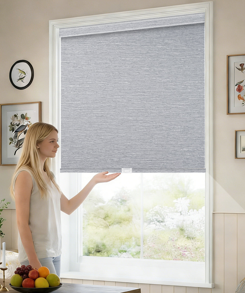 Manually Controlled Blackout Roller Shade - Cordless