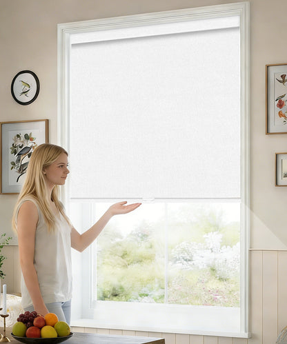 Manually Controlled Blackout Roller Shade - Cordless