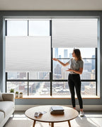 Top Down Bottom Up Manual Cellular Shade - Blackout