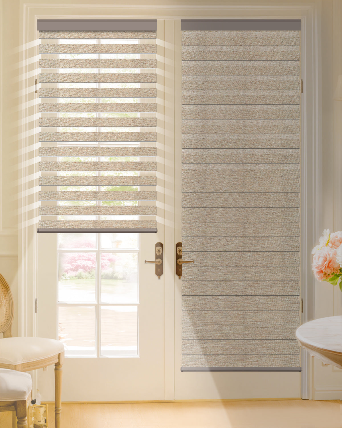 Motorised Zebra Blinds