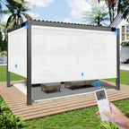 Motorised Outdoor Roller Blind