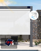 Motorised Outdoor Roller Blind