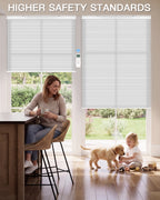 Motorised Light Filtering Cellular Blind