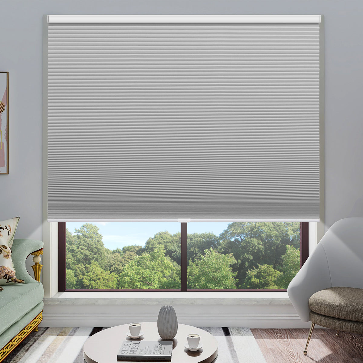 Manual Cordless Blackout Cellular Shade