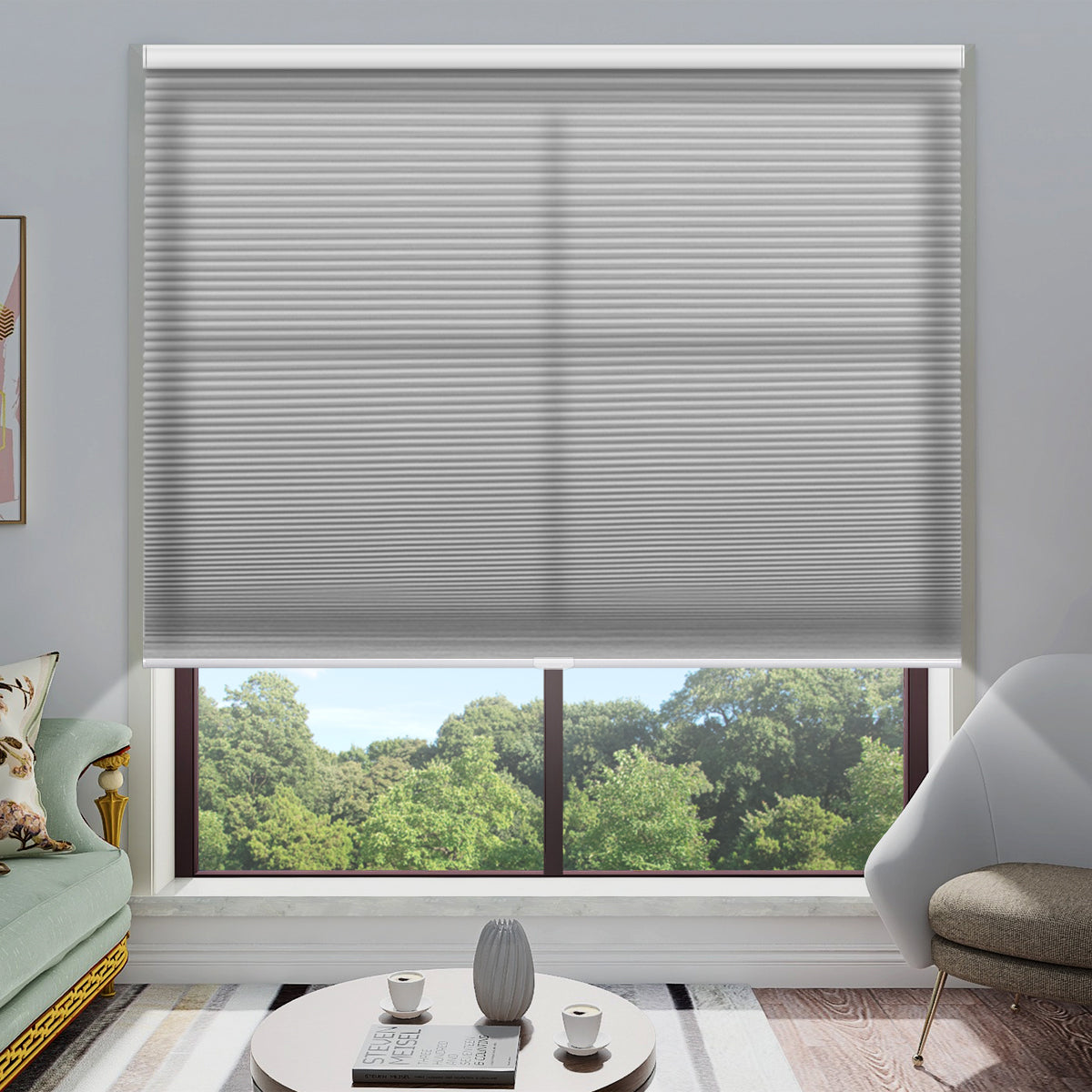 Manual Cordless Cellular Shade - Light Filtering