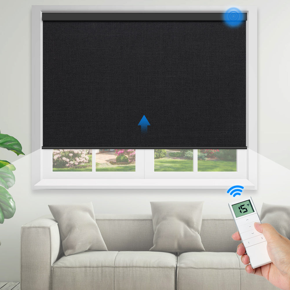 Smart Motorised Blackout Roller Blind