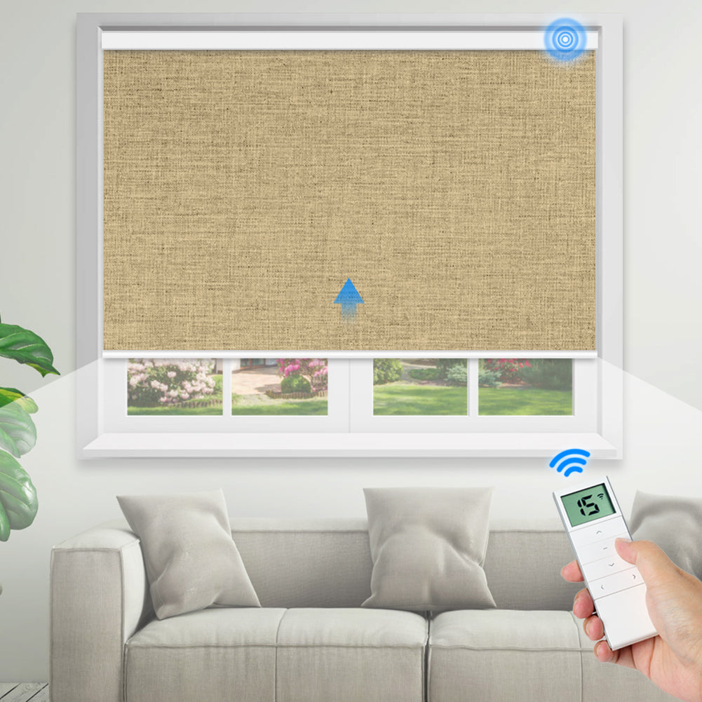Smart Motorised Blackout Roller Blind