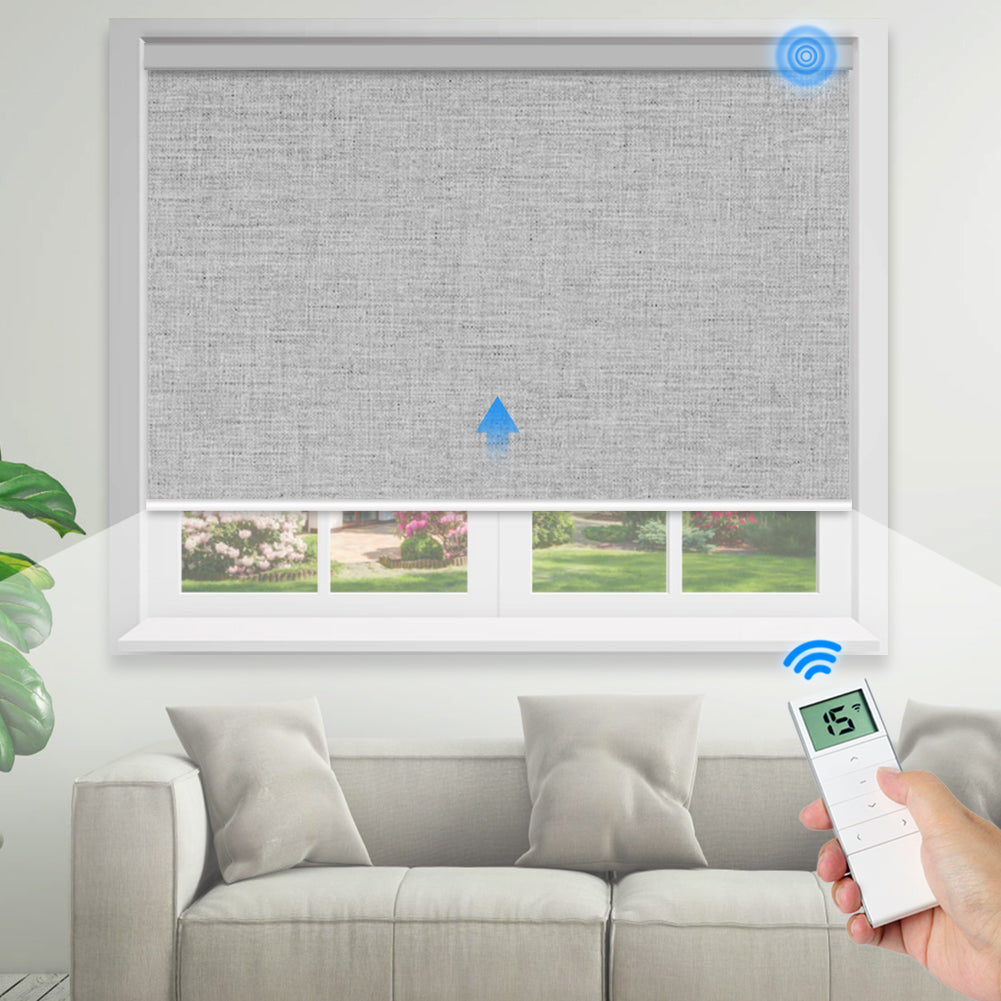 Smart Motorised Blackout Roller Blind