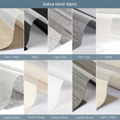 Fabric Samples for Roller Shade, Zebra Blind, Cellular Shade and Sheer Shade (5 PCS) - Tokblind official