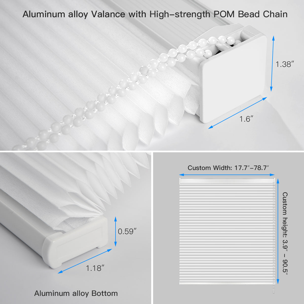 Manual Corded Cellular Shade - Light Filtering - Tokblind official