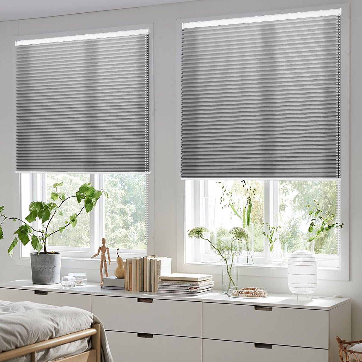 Manual Corded Cellular Shade - Light Filtering - Tokblind official