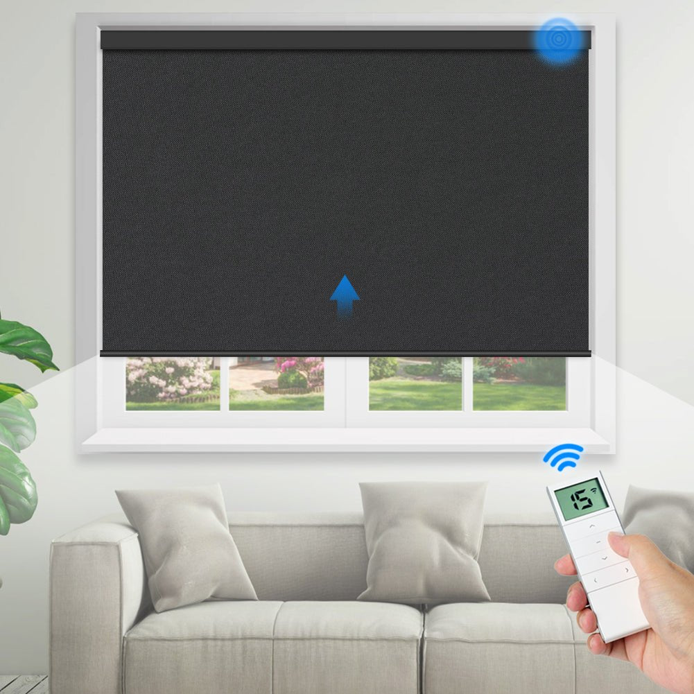 Smart Motorized Blackout Roller Shade - Tokblind official