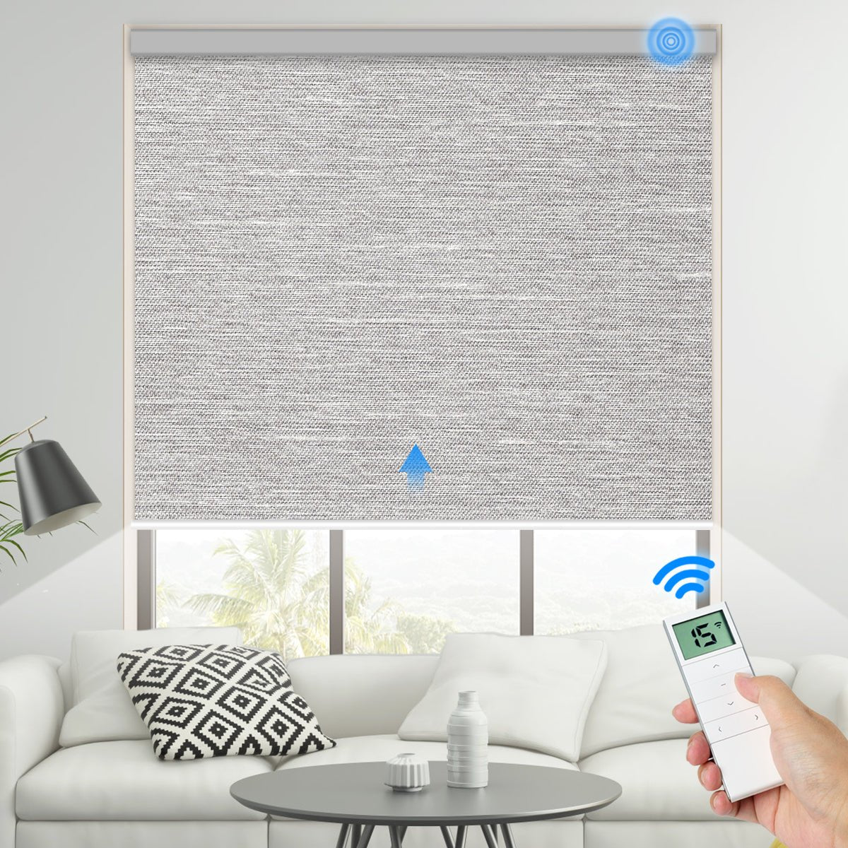 Smart Motorized Blackout Roller Shade - Tokblind official